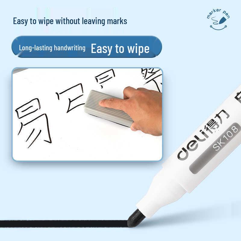 Water-Based Colorful Whiteboard Marker & Magic Floating Paintbrush for Kids - Erasable and Easy To Use