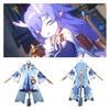 Adorable Benghuai Starry Skies Iron Road White Dew Cosplay Suit