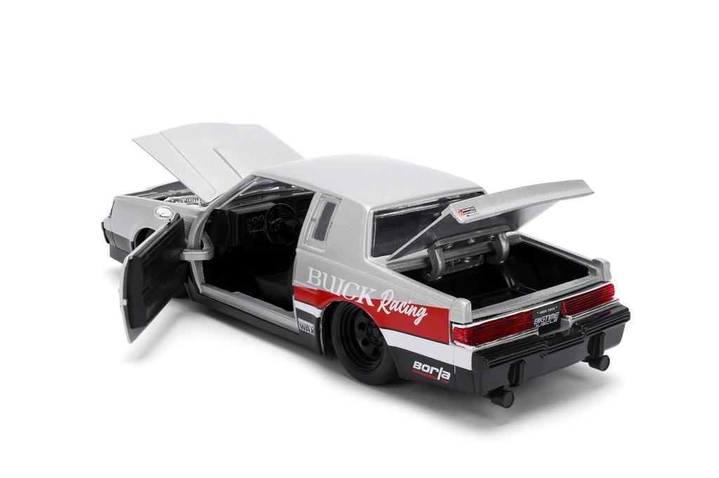 Jada TOYS BIG TIME MUSCLE 1987 Buick Grand National Diecast Miniature Car American 1/24 (Buick, Car)