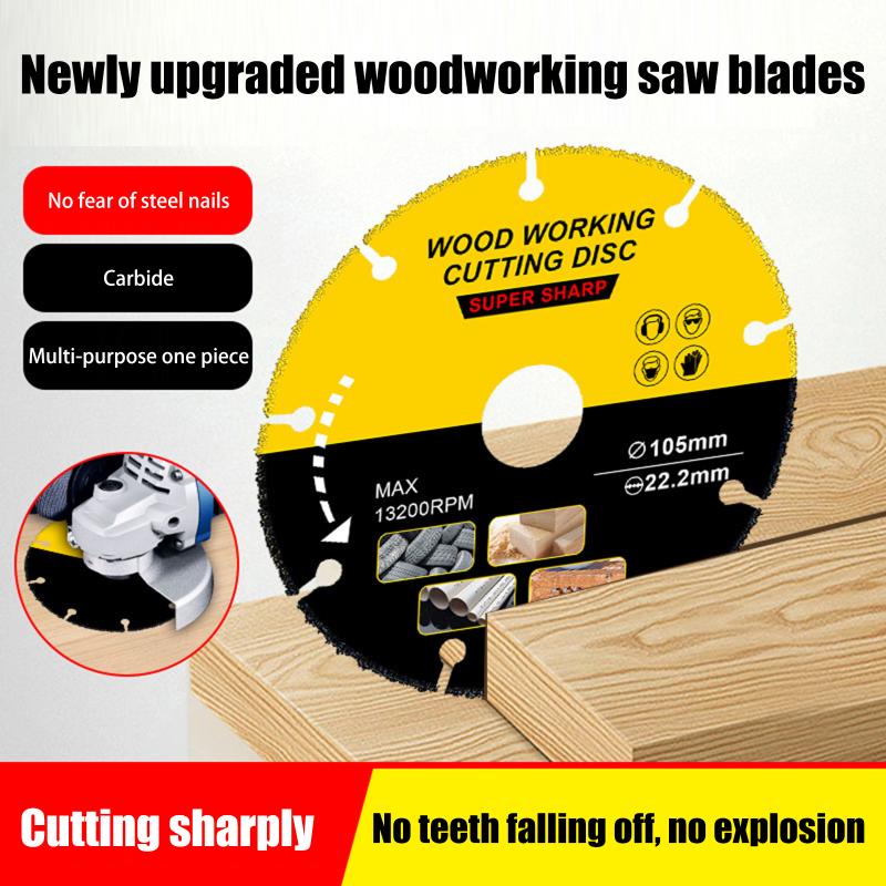 105/110/115/125mm Saw Disc Multitool Wood Cutter Angle Grinder For Wood Carbide Saw Blades Wood Cutting Disk Cutting Wood