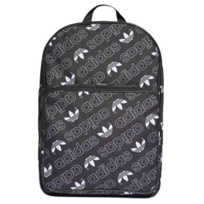 Originale Polyester-Rucksack Doppelschulter-Rucksack Unisex Schwarz Weiß Adidas DW9105