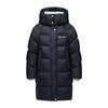 Tambour Kids' Hooded Mid-Length Puffer Down Jacket
