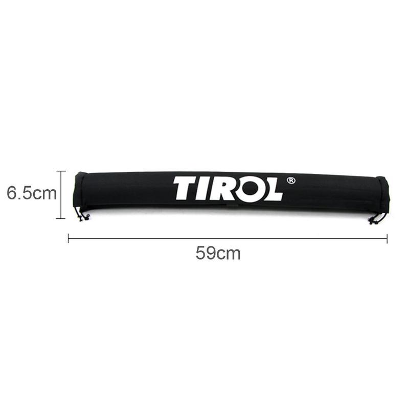 Par de Coxins Infláveis Oxford Universais para Rack de Teto, Cobertura de Travessa Acolchoada, Pano Protetor para Bagageiro, Rack de Bicicleta para Carro