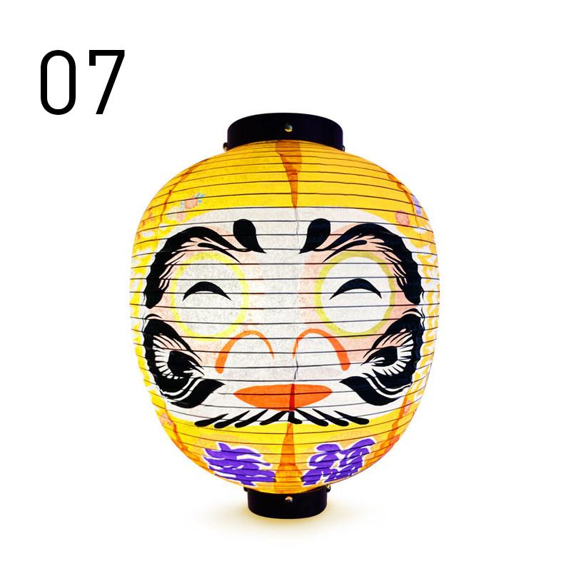 Japanese Waterproof Cloth Lanterns Daruma Crafts Cartoon Lucky Lantern Sushi Restaurant Cuisine Izakaya Decoration Ornaments
