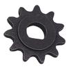 25H Chain Motor Sprocket 10mm Inner Diameter High Strength Metal Motor Sprocket with D Hole Nut and Spring