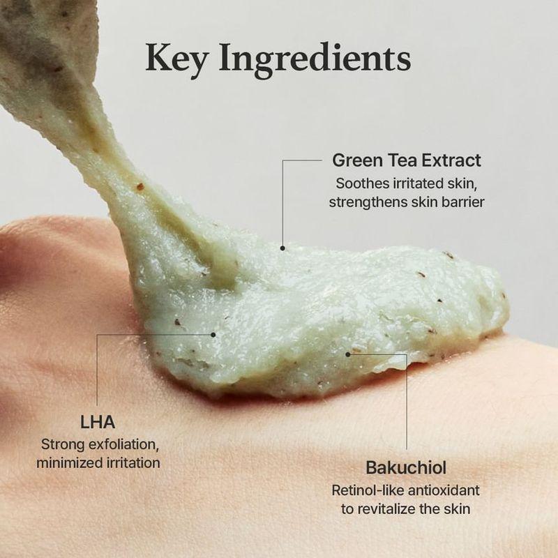 Arencia - Green Tea + LHA Deep Pore Rice Cake Cleanser