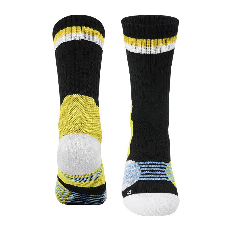 Children'S Basketball Socks Non-Slip Medium Tube Socks High-Top Professional Sports Socks Boys High Towel Socks Women