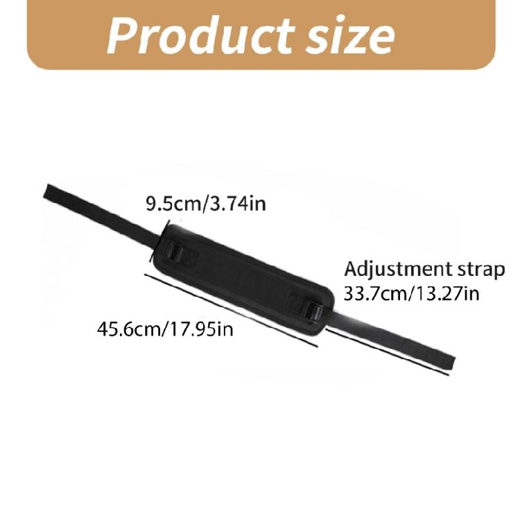 Adjustable NonSlip Exercise Bridge Belt Exercise Hip Thrusts Belt Foldable Band for Dumbbells, Kettlebells, Plates