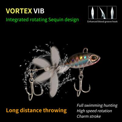 7/10/14g Metallköder 3D-Augen Weitwurf Gute Zähigkeit VIB-Köder Angeln