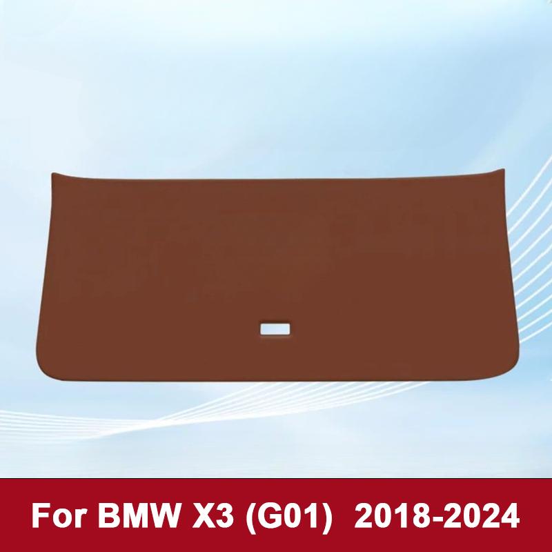 For BMW X3 G01 2018- 2024 Car Trunk Tailgate Guard Pad Leather Rear Trunk Door Protective Sticker Anti-dirty Protection Mat