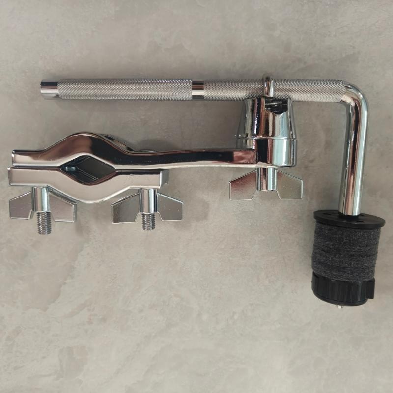 Drum Extension Clamp Drum Support Drum Holder Stand Drum Clamp Extension Clip Cymbal Drum Arm Stand Holder with Felt Pad