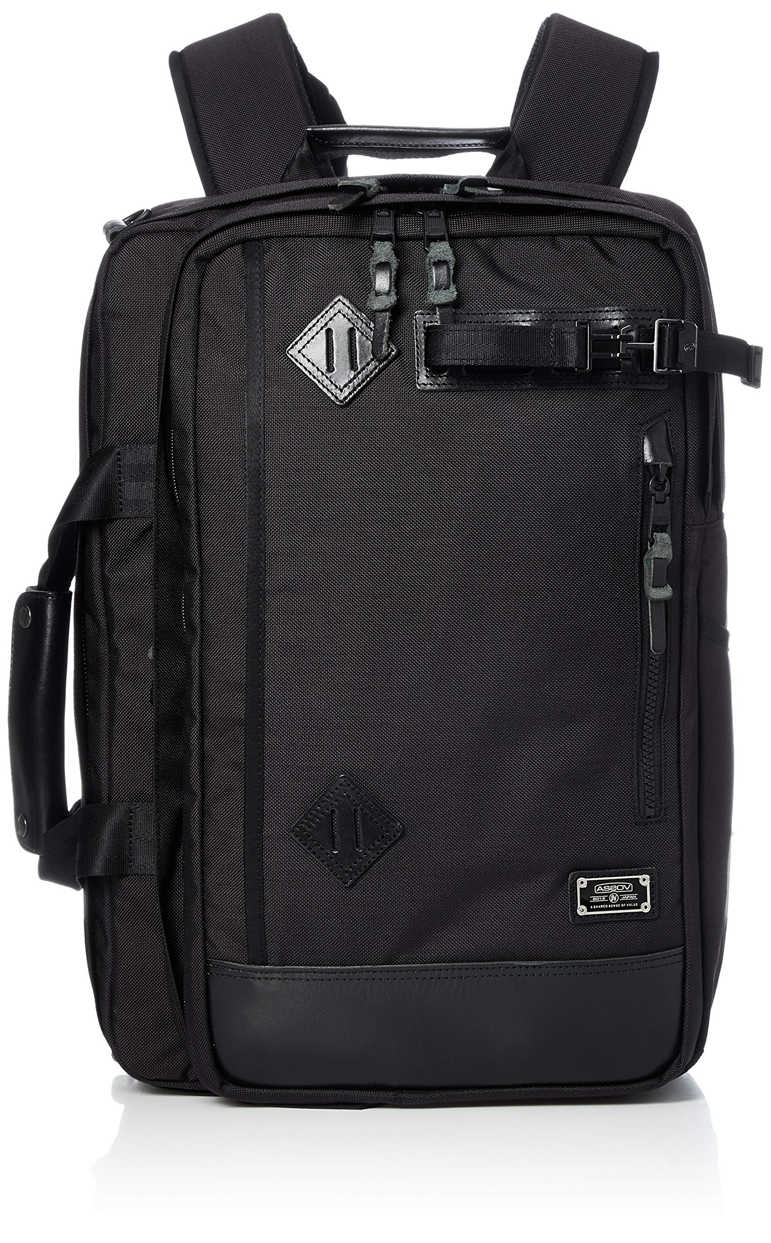 

[Assob] 3WAY Backpack Business Bag Business Rucksack 061300 EXCLUSIVE BALLISTIC NYLON BLACK