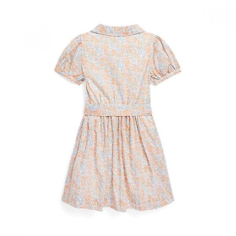 Polo Kids Girl Floral Cotton Shirt Dress 2 6 Cwpodrsr3d20567999