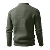 Men's  Standing   Collar  Self-Cultivation  Leisure  Cardigan  Knitting  Sweater  Coat