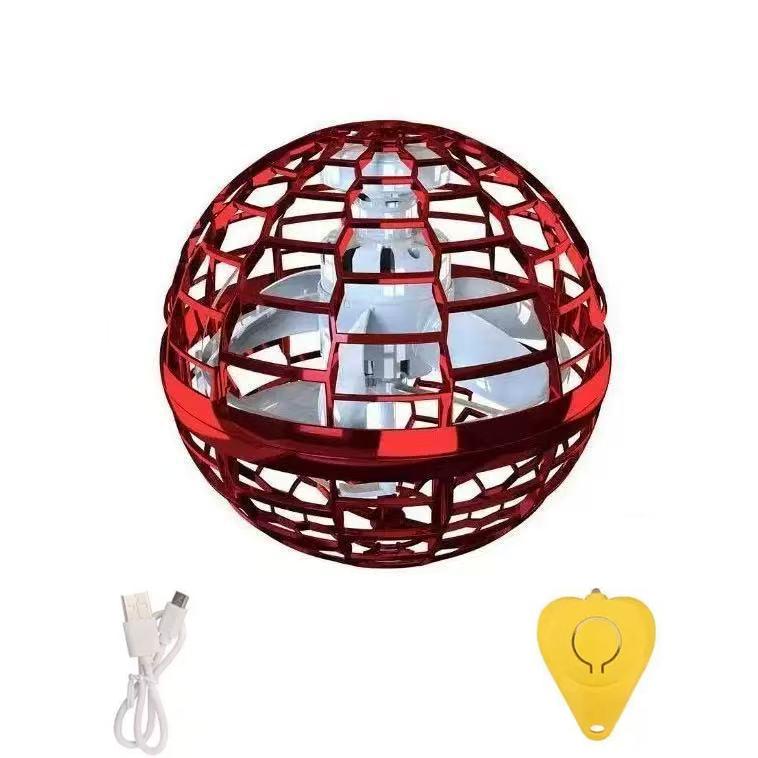Non-Toxic Flying Ball Spinner Boomerang Flyorb Magic Suspension Sensing Cosmic Globe 360 ° Ball With Led Light Kids Toy Festival Gift
