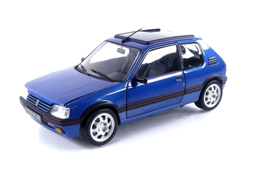 

Norev 1/18 scale Peugeot 205 GTi 1.9 Sunroof 1992 Miami Blue