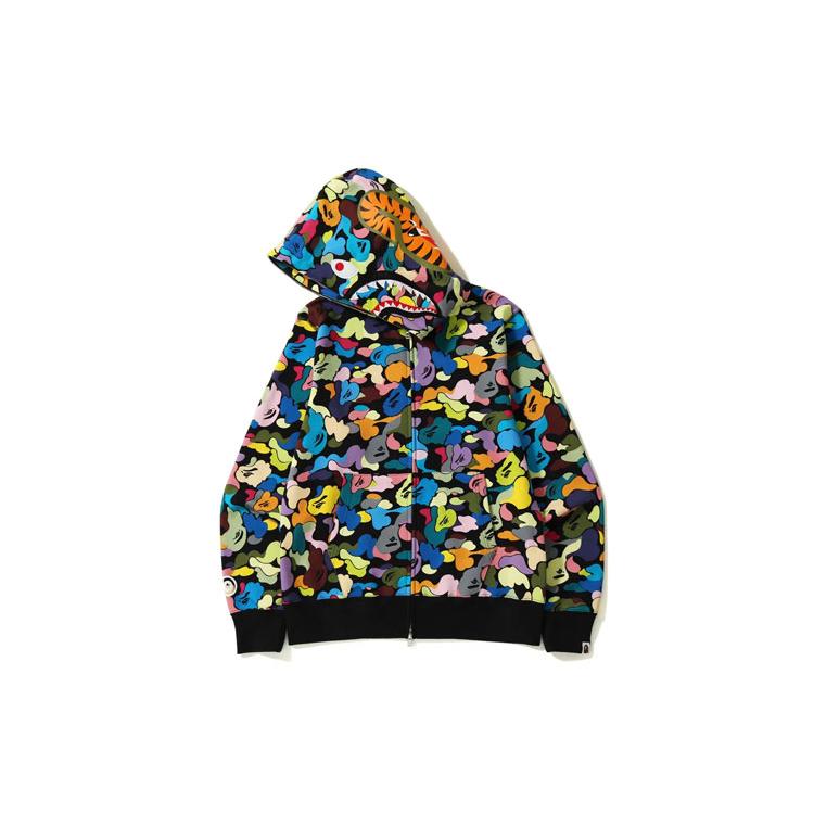 A Bathing Ape Bape Sweatshirt Men's Black 1I70-115-005