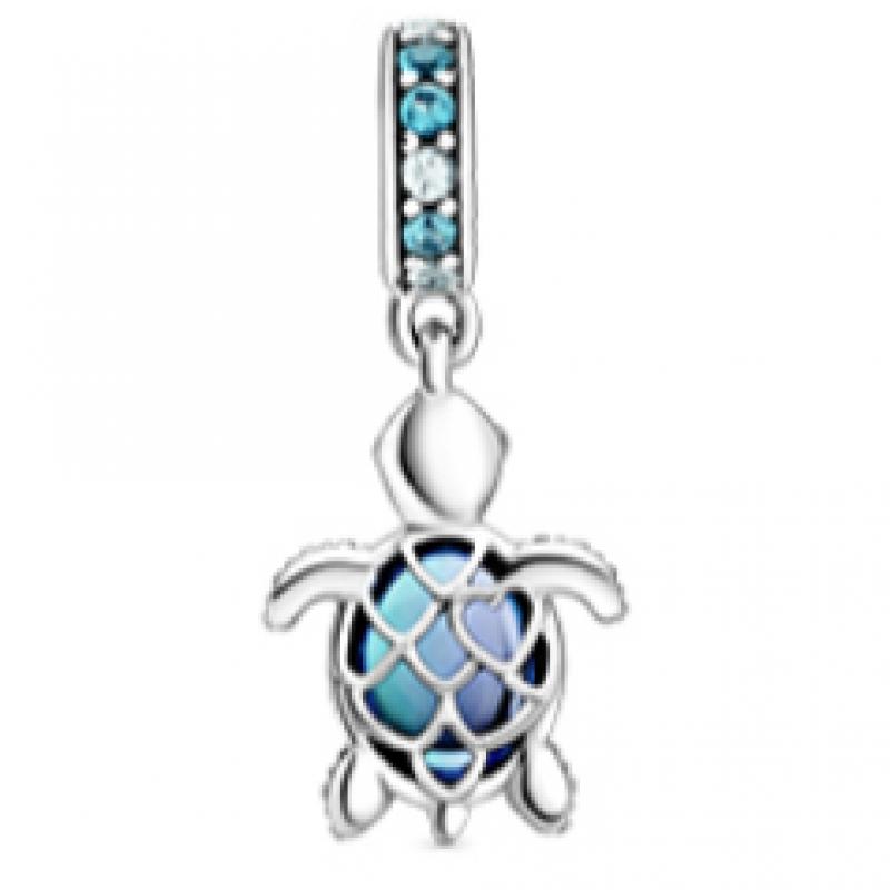 Pandora Murano Glass Sea Turtle Dangle Charm  798939c01