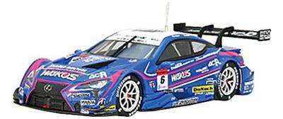EBBRO 4CR LC500 SUPER GT GT500 2018 Fertiggestelltes Produkt 45615 1/43 WAKO'S Nr. 6