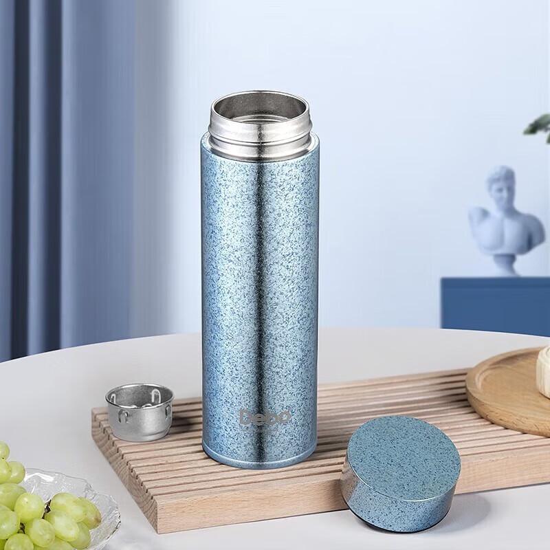 Debo Pure Titanium Business Thermal Tea Infuser Mug 450ml