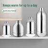 3.2L Glass Liner Insulated Thermos Flask - Large Capacity 2L Household Warming Pot