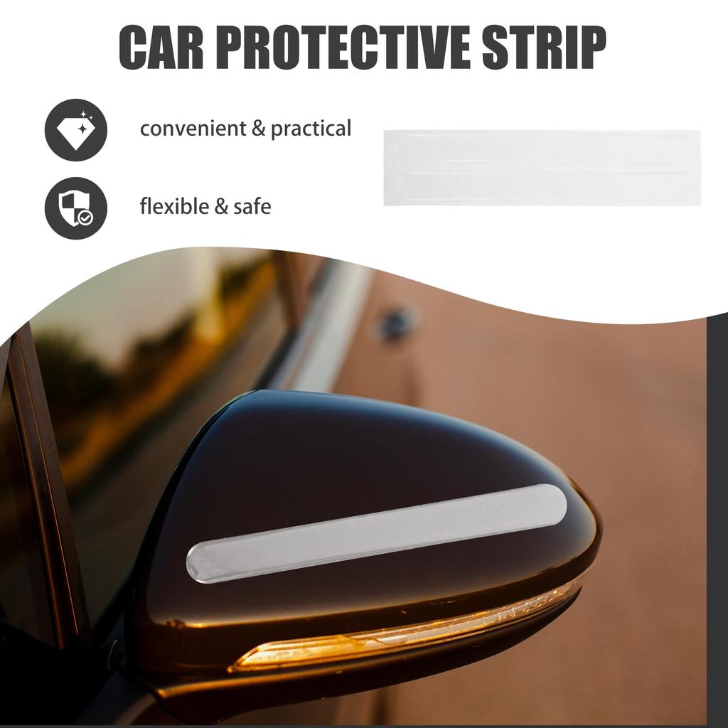 Ledmomo Car Door Guard 2 Pieces, Door Protector, Door Protector, Anti-collision, Easy To Put