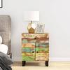 Day and Night - Day and Night Recycled Wood and Plywood Bedside Table 50x33x60 Cm