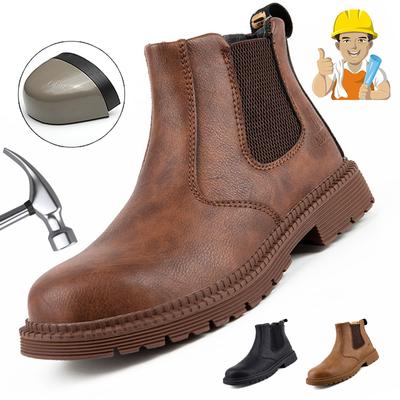 Obuwie ochronne Męskie buty ochronne ze stalowymi noskami Wysokie trampki robocze Damskie buty robocze odporne na przebicie Odporne na przebicie Męskie buty ochronne