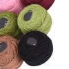 16pcs Natural Crochet Cotton Multi-Colors Jute Twine Rolls Durable Crochet Thread  Present Wrapping
