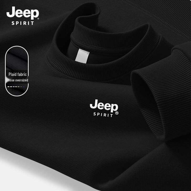 JEEP SPIRIT Men's 2026 Casual Crew Neck Sweatshirt