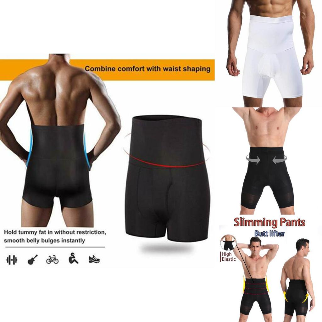 Men's Body Shaper Tummy Control Slimming Shorts With Breathable And Lightweight Material For Comfortable Wear