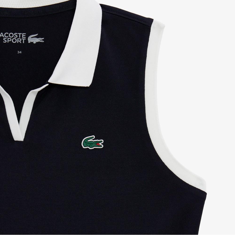 Lacoste Women's Tennis Sleeveless Polo Shirt PF761E-56GHDE