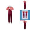 Costume Cosplay di Ralph Spaccatutto per Halloween in Tessuto di Poliestere e Vestibilità Comoda per Bambini e Ragazzi