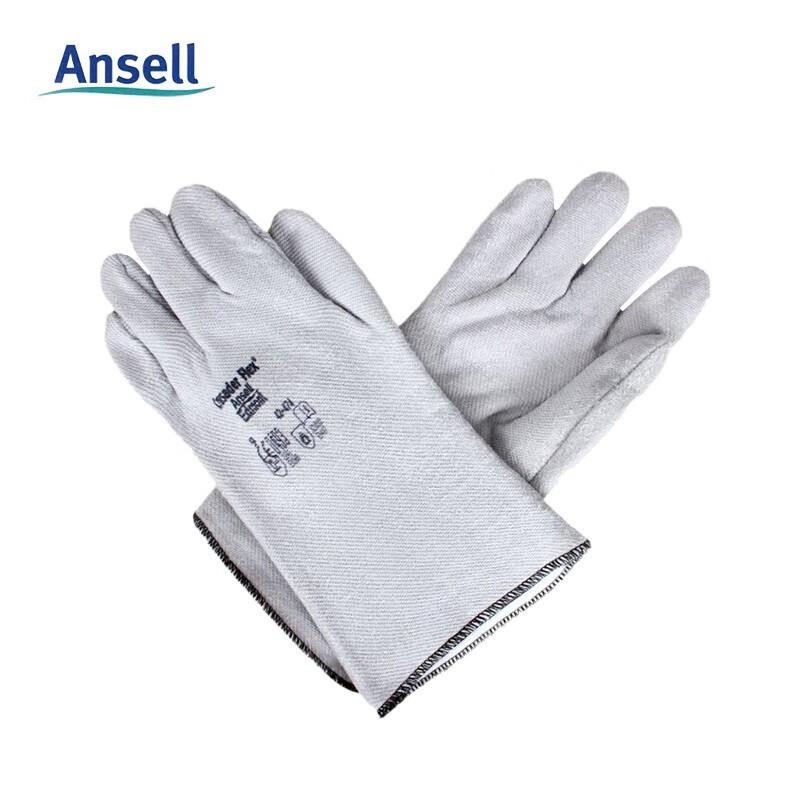 Ansell 42-474 Nitrile Coated High-Temperature Protective Gloves 9