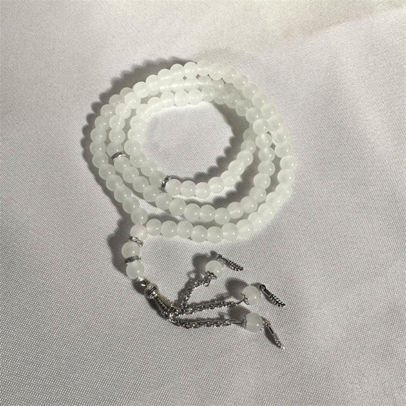 Islamic Tasbih Prayer Bead Bracelet Muslims Rosary Beaded Handchain Worship Supplies Accessory Unique Religion Eid Gift