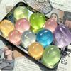 Transparent Vaseline Maltose Squeeze Ball Pastel Colors Relief Pressure Heal Jelly Candy Non-Toxic Soft Silky Sensory Fidget Toy