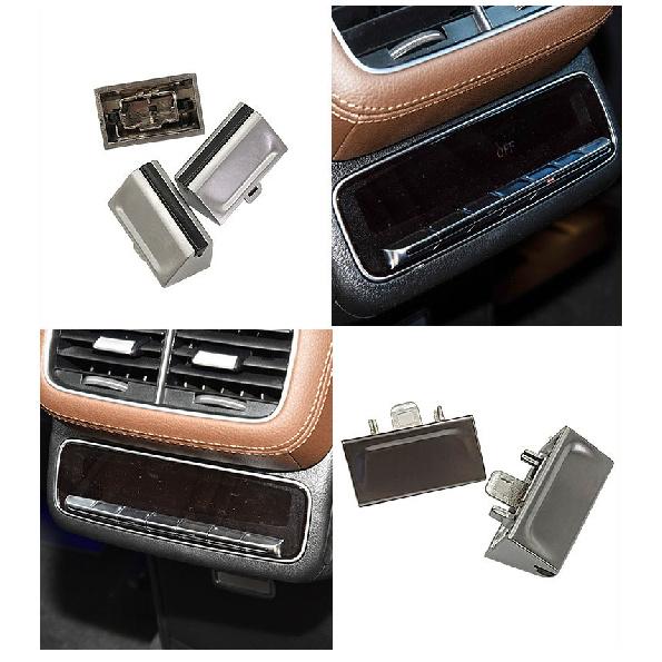 For Mercedes Benz W167 GLE GLS Rear Air Conditioning Switch Adjustment Button Rear Multimedia Switch Button Cover