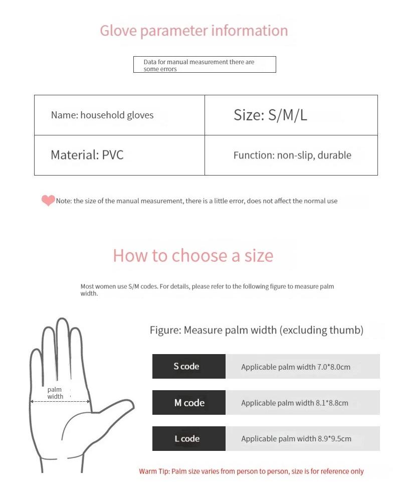 Küchen Gummihandschuhe Haushaltsreinigungshandschuhe Gummi Wasserdicht Abwaschhandschuhe für Küche Geschirr Gartenarbeit