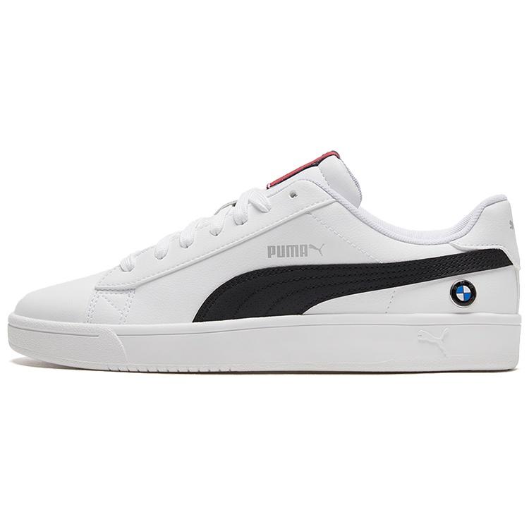 PUMA Bmw Motorsport Court White/Black/Red Casual Board Shoes Men s 339928-02 EU 44