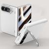 Crazy Series Integrated HD Film Skin Feel Center Axis Case With Lens Holder For iPhone Duo