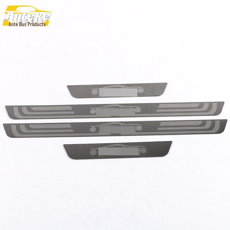 Edelstahl Einstiegsleisten für Dongfeng Fengshen AX4 - Dekorative Stoßfänger- und Willkommenspedalaufkleber