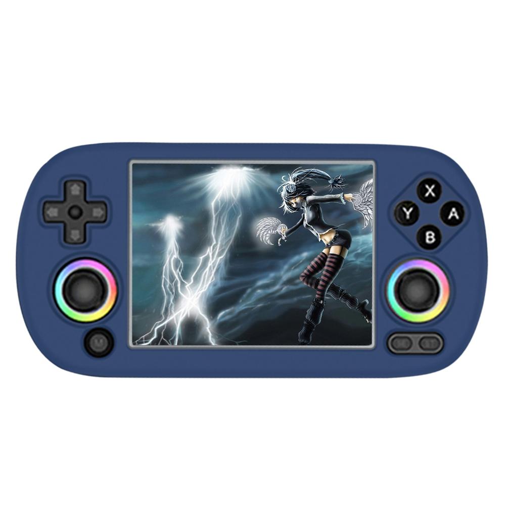 Silicone Case Protective Cover Shockproof Protector Shell Sleeve Anti-Scratch Protector Cover for ANBERNIC RG40XX H Game Console