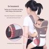 Multifunktionaler leichter Babytrage für Säuglinge - Doppelte Verwendung, vorne & hinten, Sommerfreundlich, Ergonomisches Design