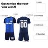 Personalised Shirts Kit Mens Girls With Name Number Custom Football Jerseys For Boys Training Suit