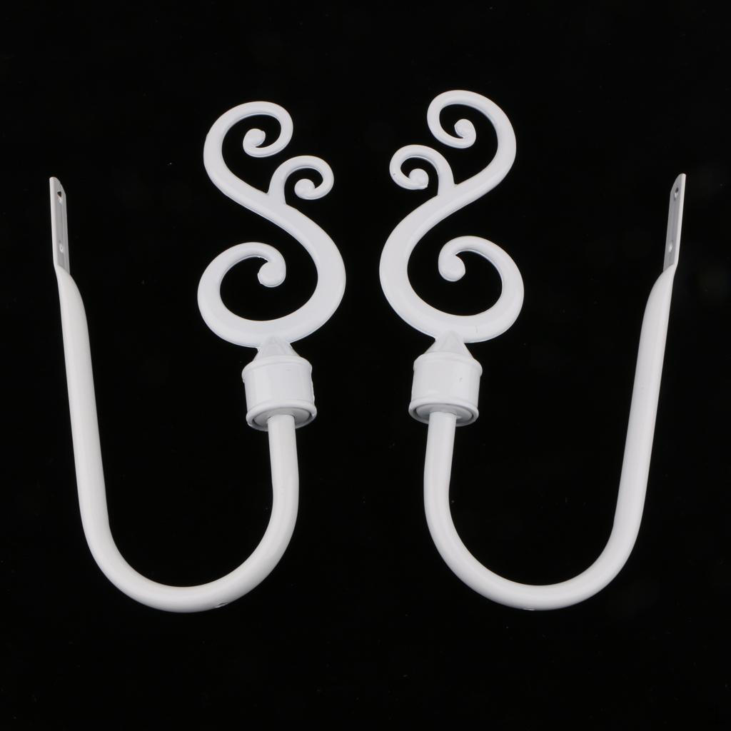

Curtain Hook Window Tieback белый