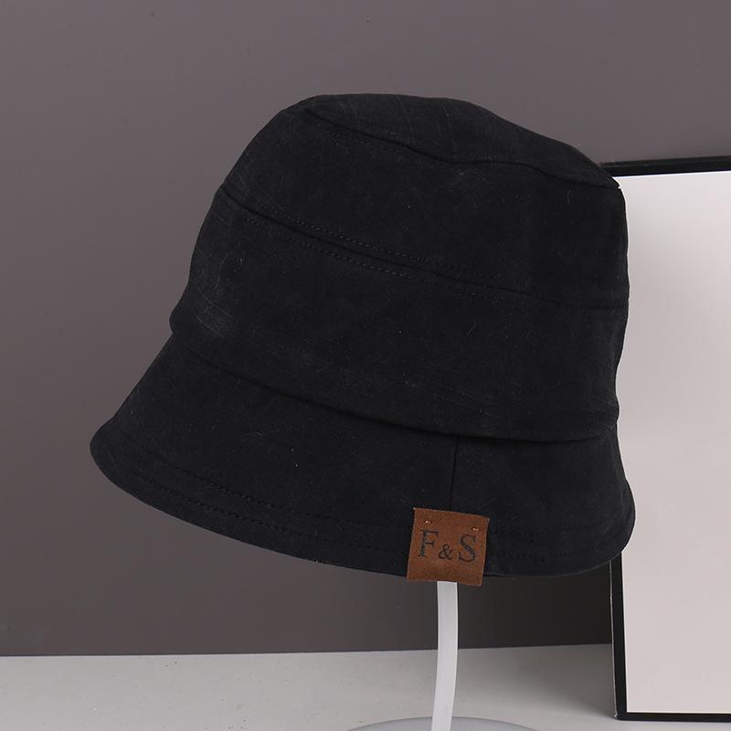 Summer Bucket Hat Women's Fashion Show Face Small Leisure Basin Hat Outdoor Travel New Sunshade Sun Protection Hat Beach Hat