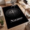Medal of Saint Benedict (1) Personalized Name Office Carpet Stylish Decor for Living Room Bedroom Kitchen