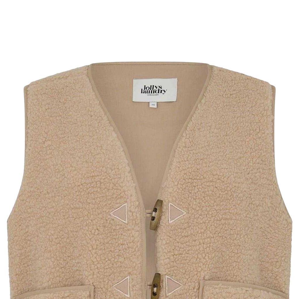 Lollys Laundry Womens/Ladies Hugo Patterned Fleece Waistcoat
