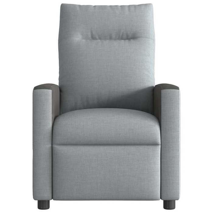 VidaXL Reclining Massage Chair Light Grey Fabric, Massage Chair, Armchair, Sofa Armchair, Office Chair 4104832