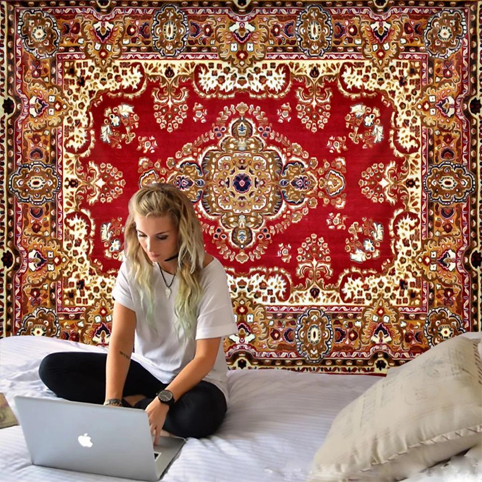 Beautiful living room, bedroom tapestry, wall tapestry, cheap hippie, wall hanging Bohemian decorative sheet, beach mat